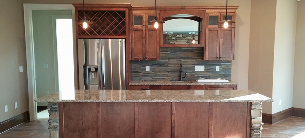 Custom kitchen cabinetry